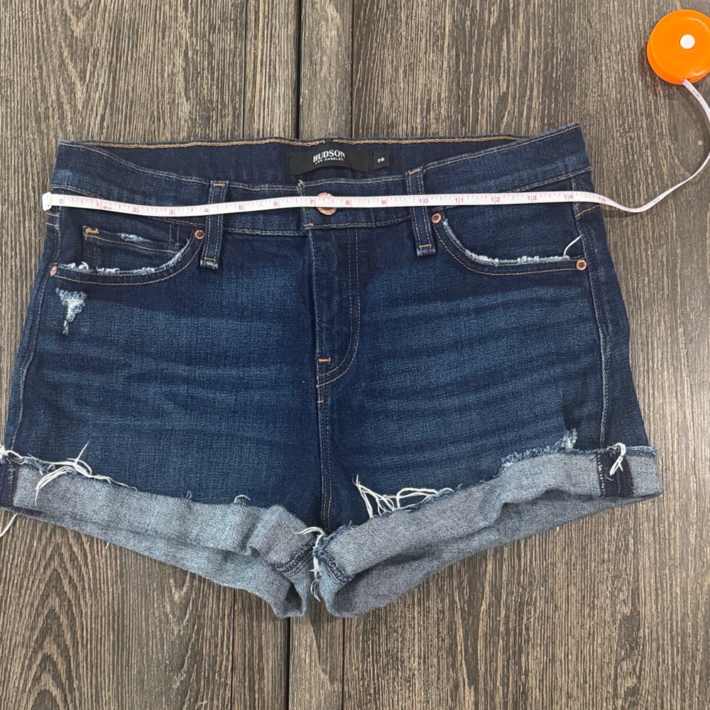 Hudson  Women's Jean Shorts - Dark Indigo